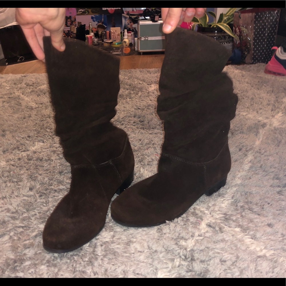 Women Leather boots (brand new)